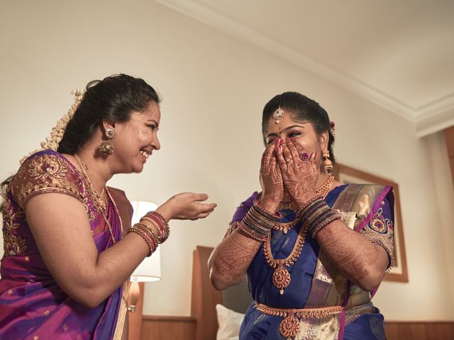 Nidharshini and Sai&apos;s wedding in Chennai, Tamil Nadu 31