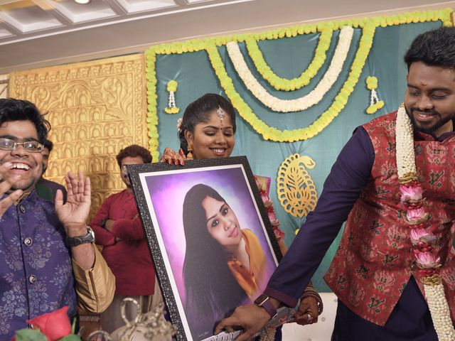 Nidharshini and Sai&apos;s wedding in Chennai, Tamil Nadu 35