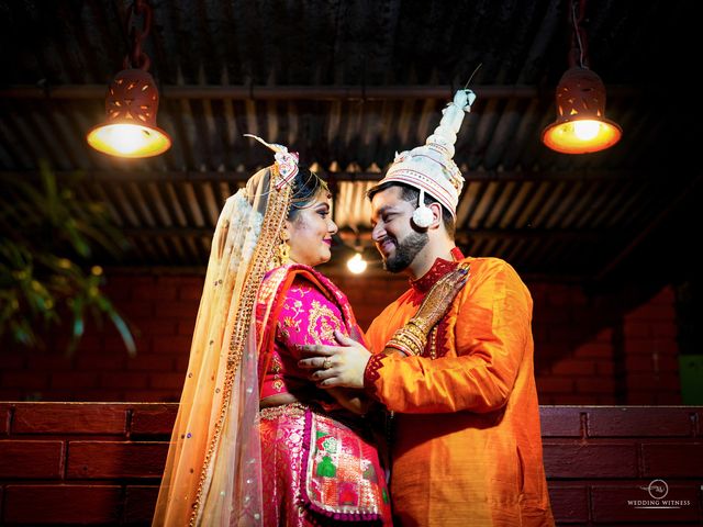 Sanchari and Debanik&apos;s wedding in Kolkata, West Bengal 35