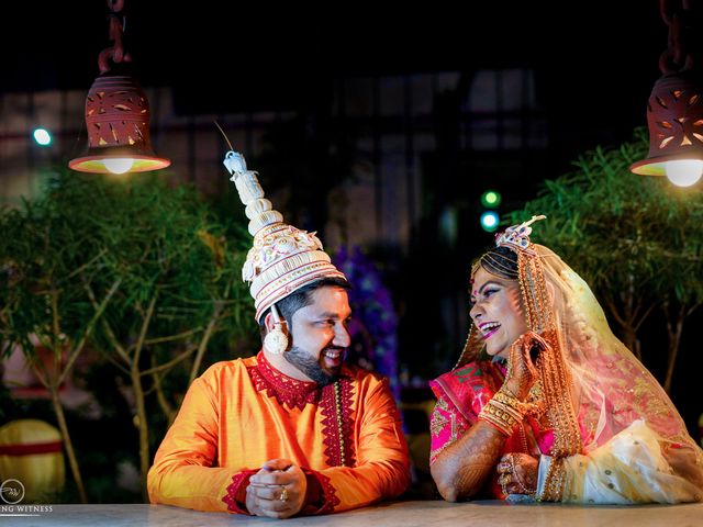 Sanchari and Debanik&apos;s wedding in Kolkata, West Bengal 36