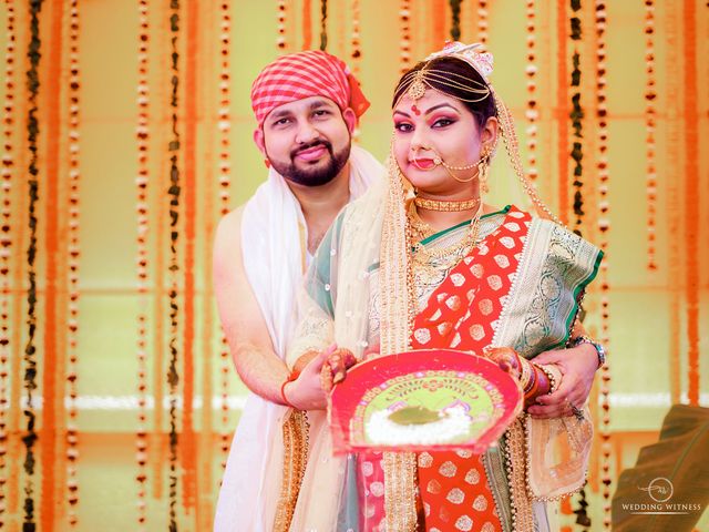 Sanchari and Debanik&apos;s wedding in Kolkata, West Bengal 42