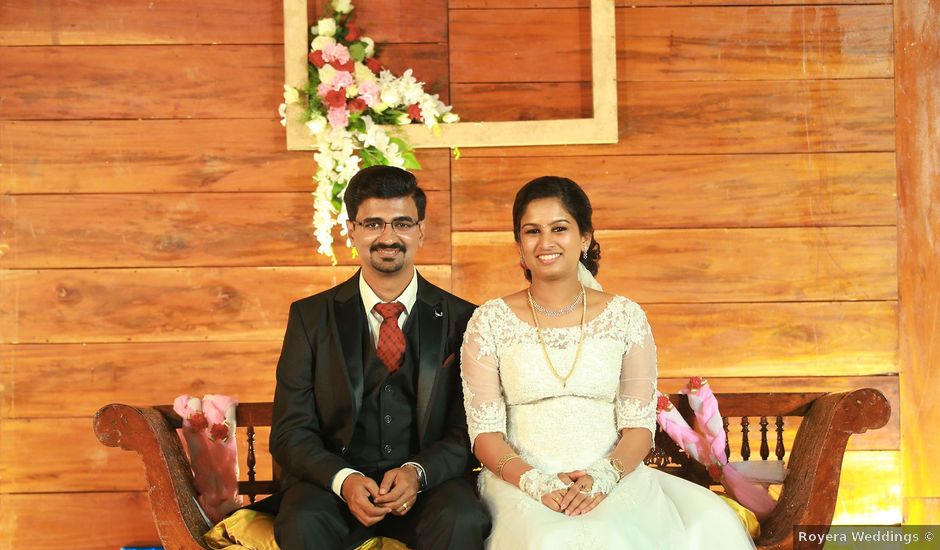 Annet and Binoy's wedding in Kochi, Kerala