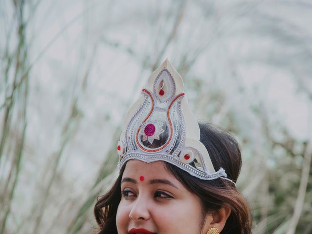 Puja and Arka&apos;s wedding in Bankura, West Bengal 9