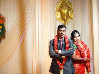 The wedding of Sandhya and Sundar