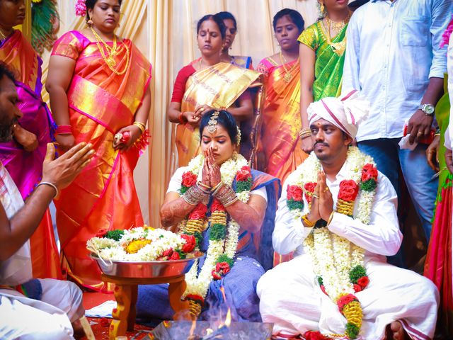 Sandhya and Sundar&apos;s wedding in Chennai, Tamil Nadu 8