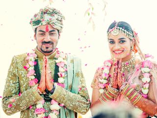 The wedding of Sneha and Sahil