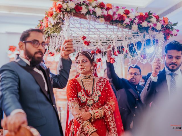 Rohan and Aditi's wedding in Mumbai, Maharashtra 21