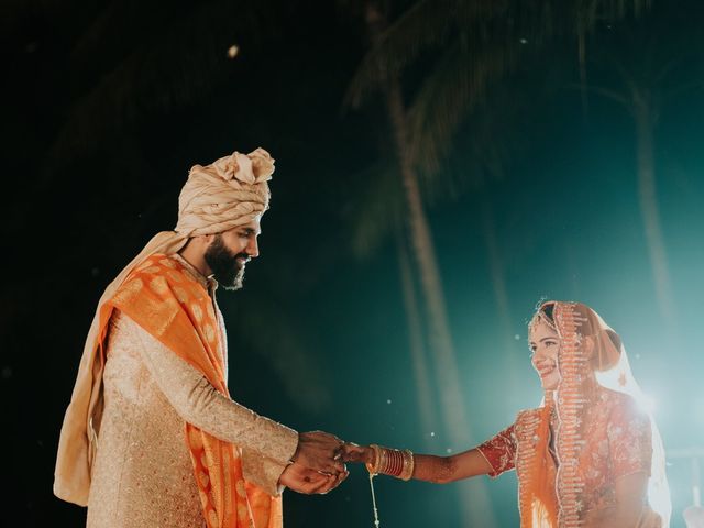 Lalit and Sarita&apos;s wedding in Mumbai, Maharashtra 142