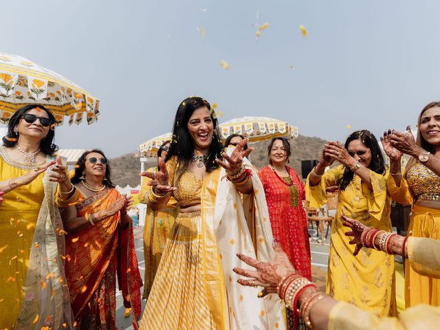 Ragav and Shivani&apos;s wedding in Udaipur, Rajasthan 74