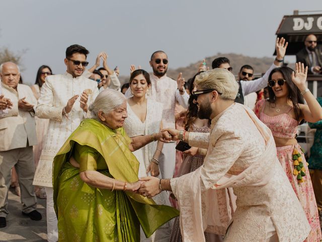 Ragav and Shivani&apos;s wedding in Udaipur, Rajasthan 96