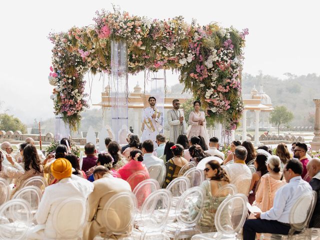 Ragav and Shivani&apos;s wedding in Udaipur, Rajasthan 128