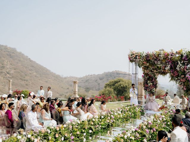 Ragav and Shivani&apos;s wedding in Udaipur, Rajasthan 274