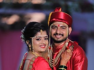 The wedding of Aashika and Rajeshwar