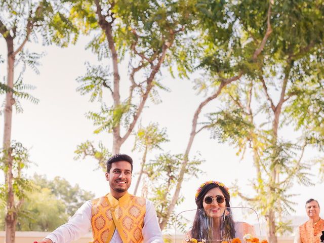 Nupur and Saurabh's wedding in Jaipur, Rajasthan 13