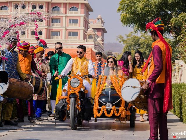 Nupur and Saurabh&apos;s wedding in Jaipur, Rajasthan 16