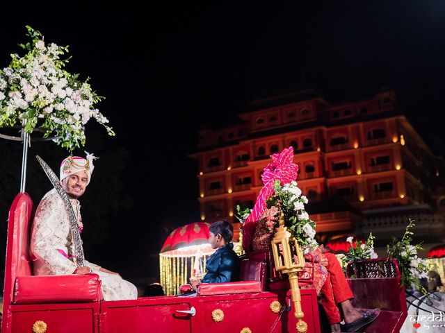 Nupur and Saurabh&apos;s wedding in Jaipur, Rajasthan 40