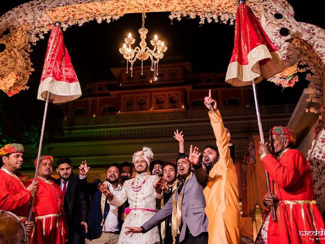 Nupur and Saurabh&apos;s wedding in Jaipur, Rajasthan 42