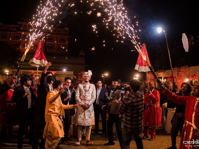 Nupur and Saurabh's wedding in Jaipur, Rajasthan 43