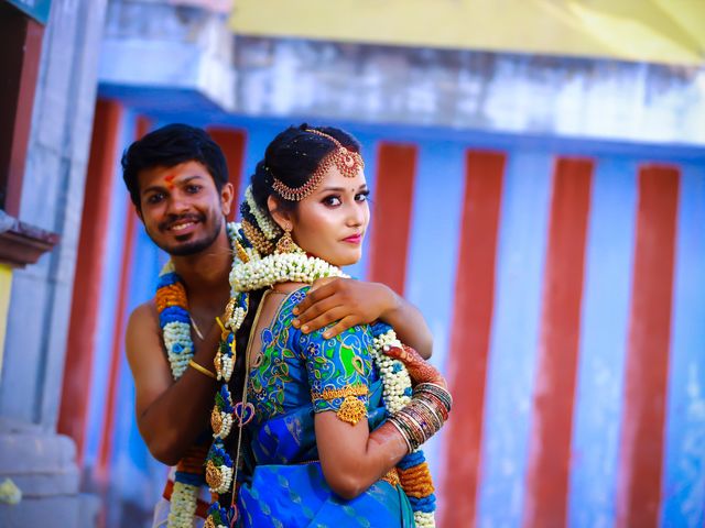 Dhivya and Arunkumar&apos;s wedding in Salem, Tamil Nadu 15