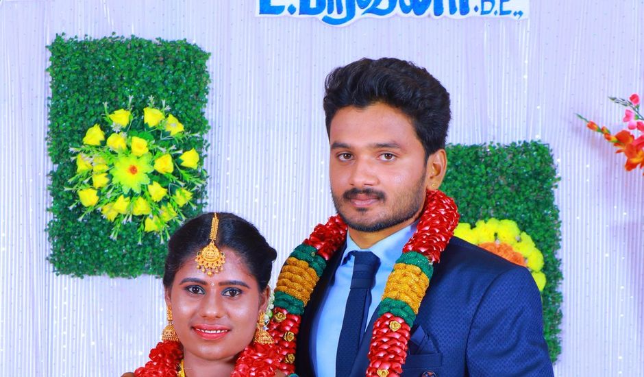 Praveena and Venkateshwaran's wedding in Salem, Tamil Nadu