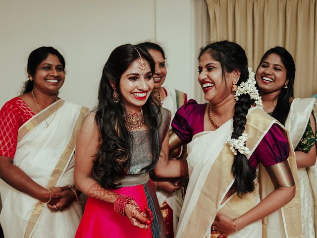 DIVYA  &amp; and KARTHIK&apos;s wedding in Ernakulam, Kerala 13