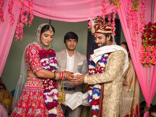 The wedding of Sangeeta Phogat and Bajrang Punia