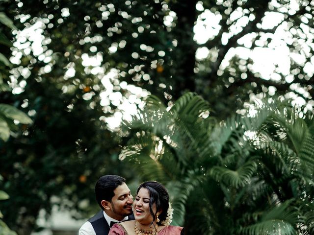 Cezil and Anitha&apos;s wedding in Ernakulam, Kerala 32