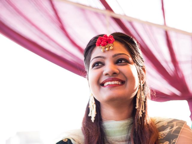 Vibha and Rajkumar's wedding in Lucknow, Uttar Pradesh 8