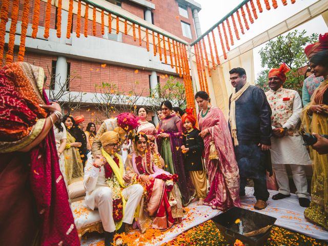 Ashmita and Saket&apos;s wedding in Chandigarh City, Chandigarh 22
