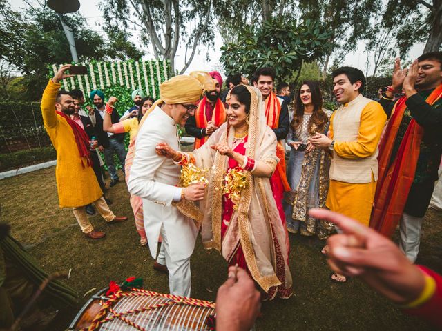 Ashmita and Saket&apos;s wedding in Chandigarh City, Chandigarh 25