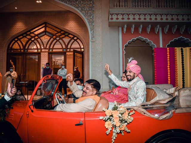 Surbhi and Lakshya&apos;s wedding in Jaipur, Rajasthan 34