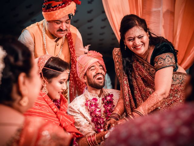Surbhi and Lakshya&apos;s wedding in Jaipur, Rajasthan 46