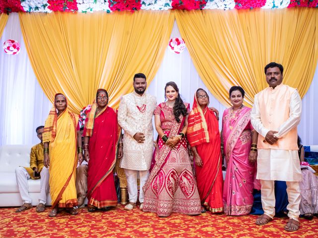 Supriya and Sachin&apos;s wedding in Mumbai, Maharashtra 149