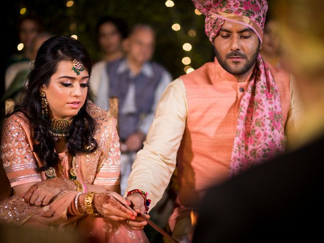 Sachee and Himanshu&apos;s wedding in South Delhi, Delhi NCR 80