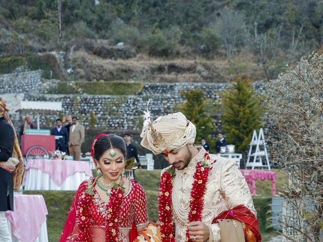 Shrey and Priyanka&apos;s wedding in Dehradun, Uttarakhand 126