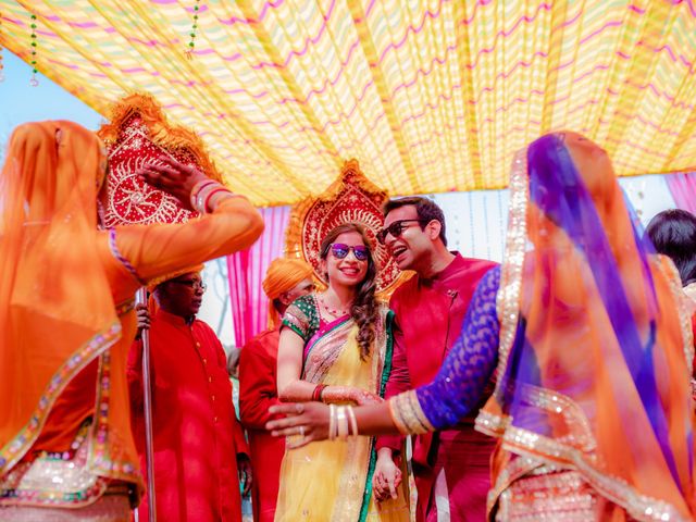 Anisha and Ankit&apos;s wedding in Jaipur, Rajasthan 19