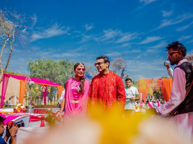 Anisha and Ankit&apos;s wedding in Jaipur, Rajasthan 35