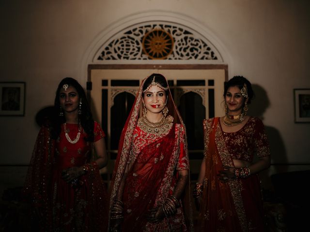 Anisha and Ankit&apos;s wedding in Jaipur, Rajasthan 56