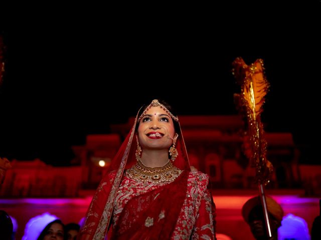Anisha and Ankit&apos;s wedding in Jaipur, Rajasthan 57