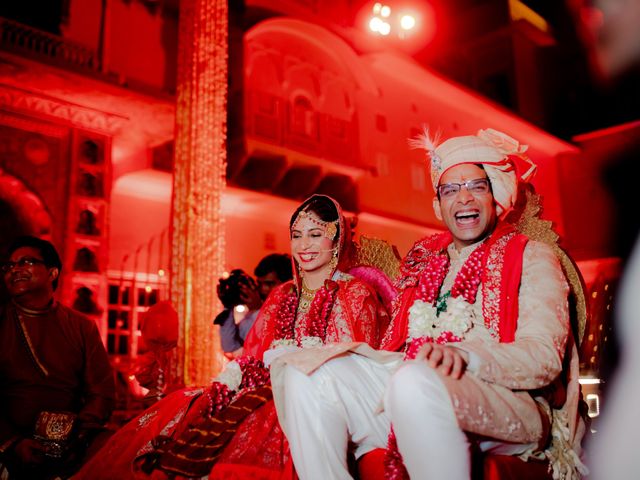 Anisha and Ankit&apos;s wedding in Jaipur, Rajasthan 65
