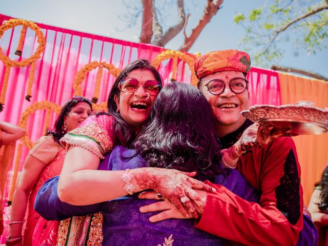 Anisha and Ankit&apos;s wedding in Jaipur, Rajasthan 47