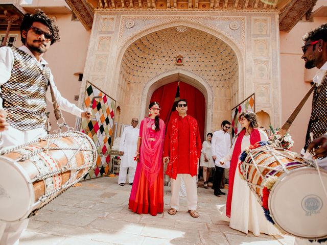 Anisha and Ankit&apos;s wedding in Jaipur, Rajasthan 34