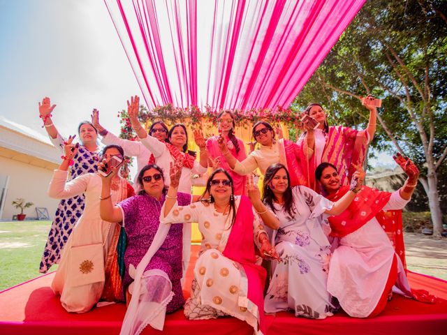 Anisha and Ankit&apos;s wedding in Jaipur, Rajasthan 50