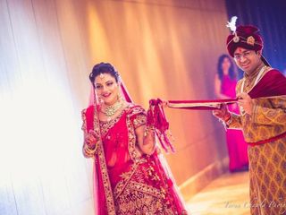 The wedding of Akriti and Atul