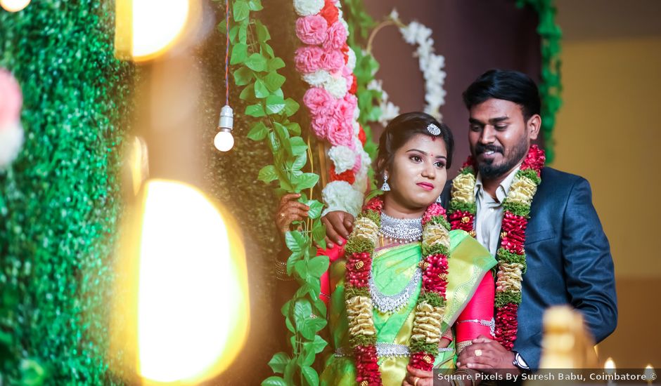 Nandhini and Karthik's wedding in Coimbatore, Tamil Nadu