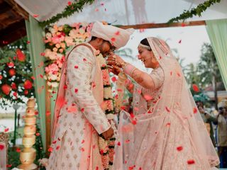 The wedding of Karishma and Anirudh