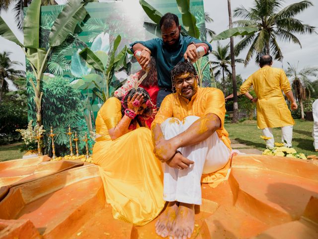 Karishma and Anirudh&apos;s wedding in North Goa, Goa 27