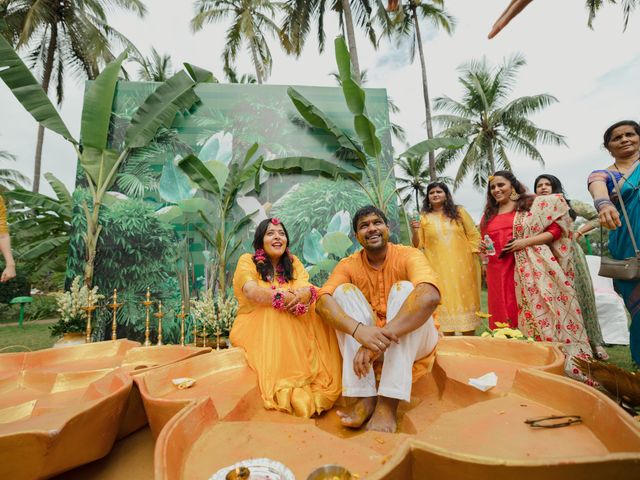 Karishma and Anirudh&apos;s wedding in North Goa, Goa 28