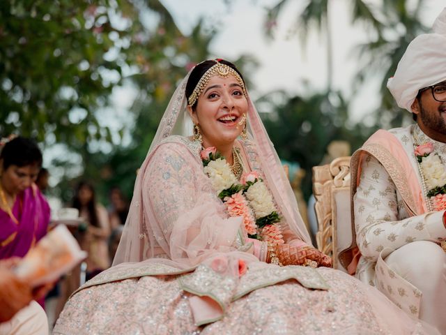 Karishma and Anirudh&apos;s wedding in North Goa, Goa 64