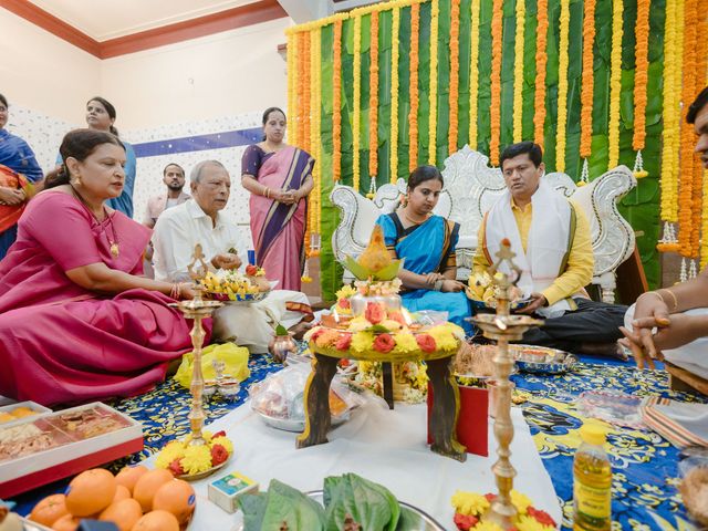 Sandhya and Rohit's wedding in Bangalore, Karnataka 12